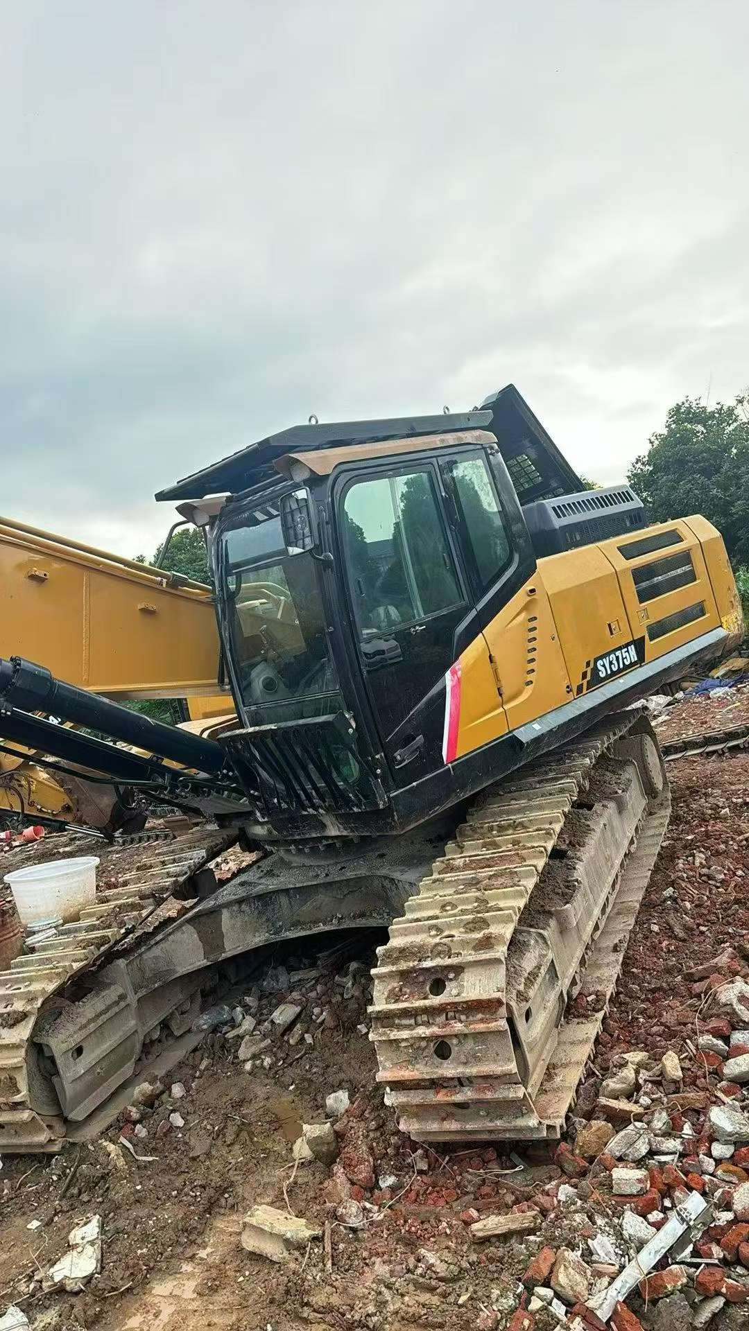شراء Sany SY375H مستعمل حفارة