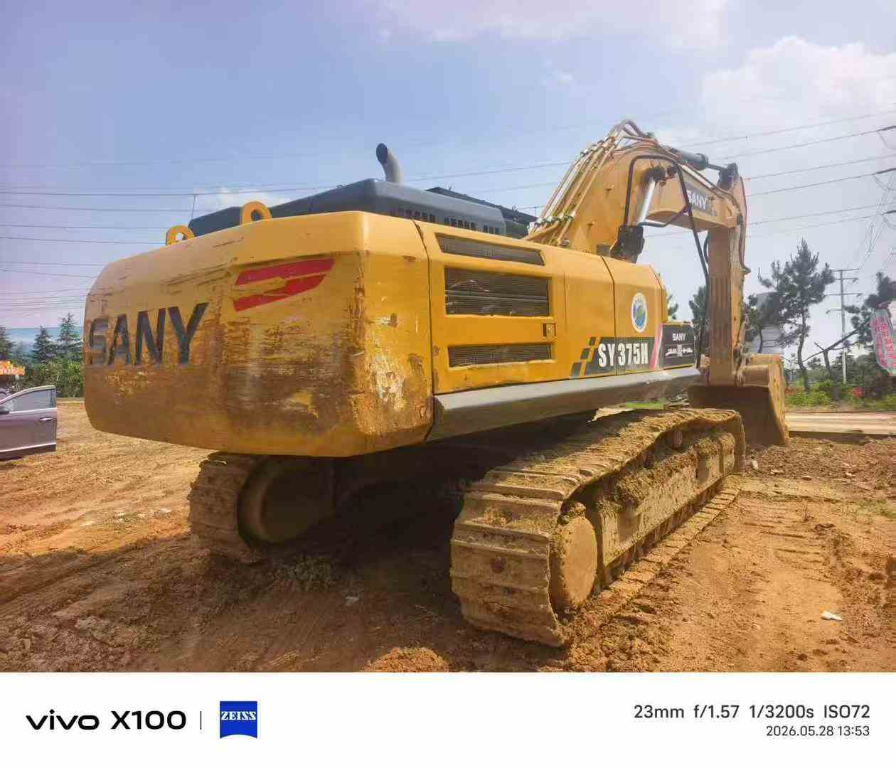 Buy Sany SY375H Used Excavator / 6