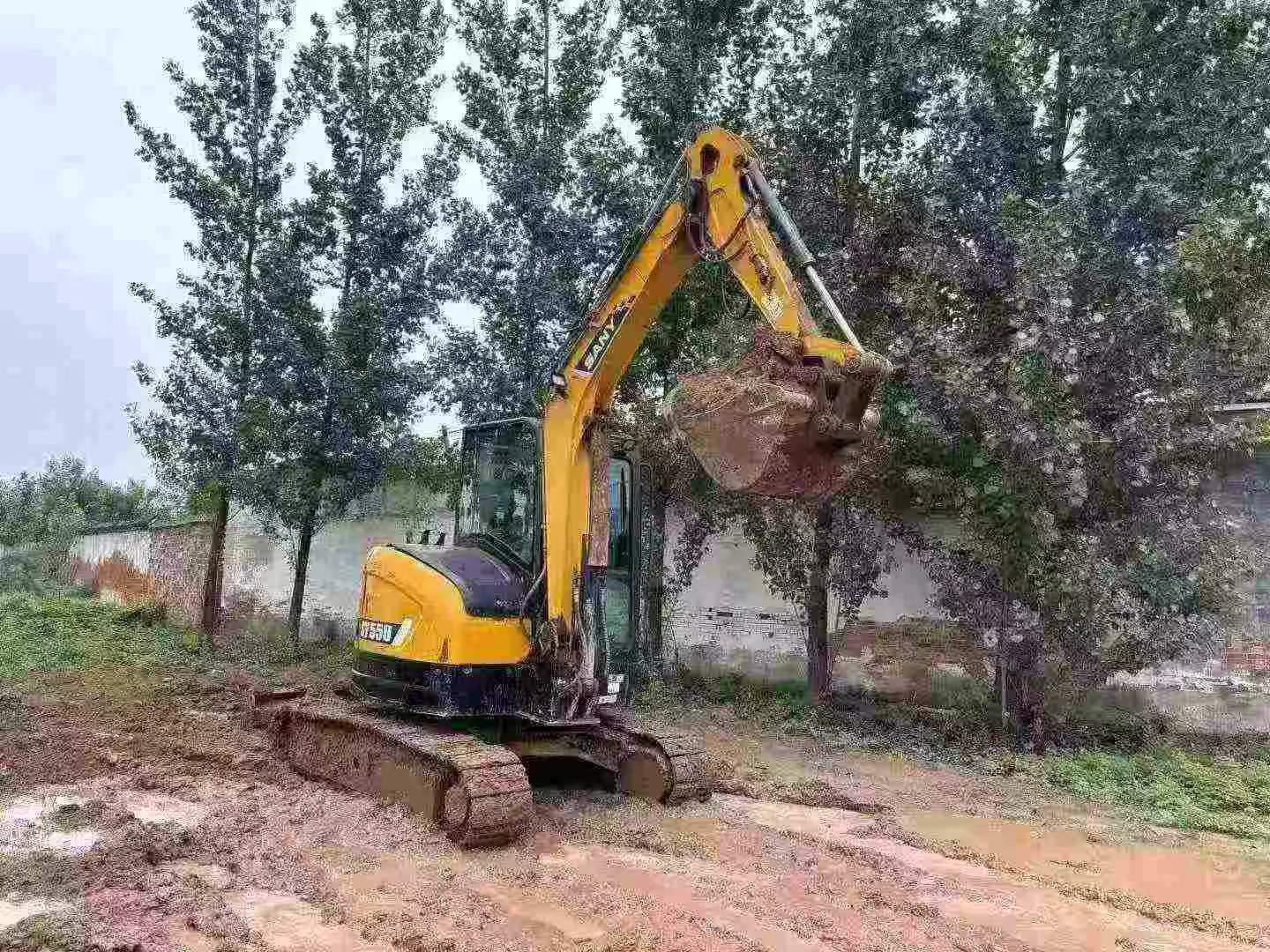 Buy Sany SY55U Used Excavator / 7