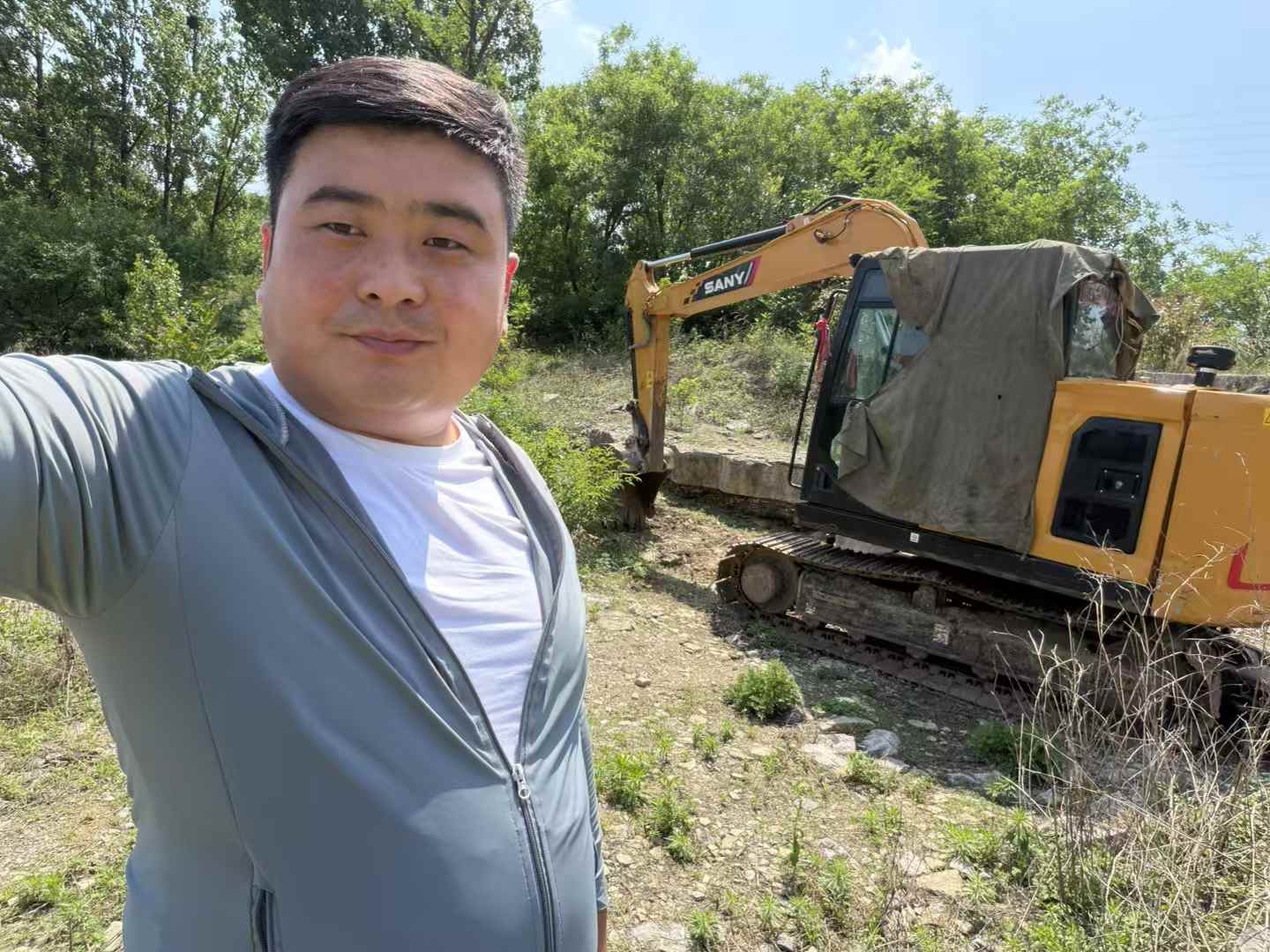 Buy Sany SY75 Used Excavator / 2