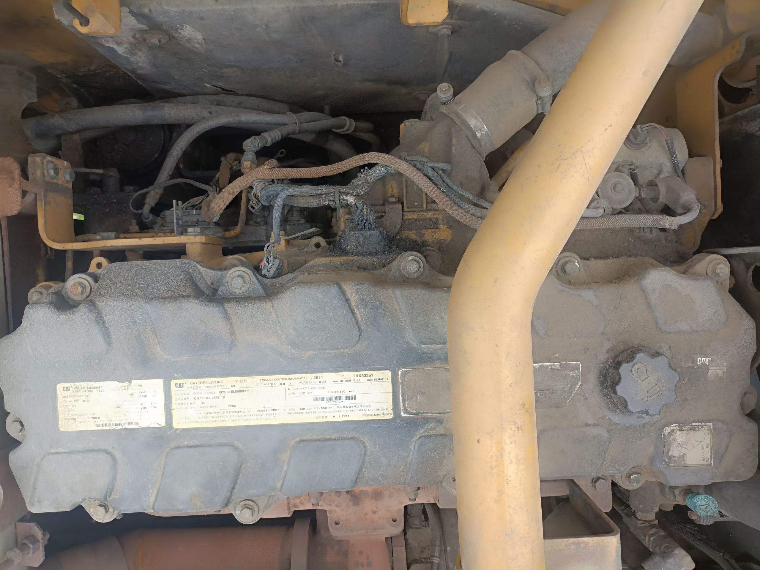 شراء حفارة Caterpillar 336E مستعملة / 5