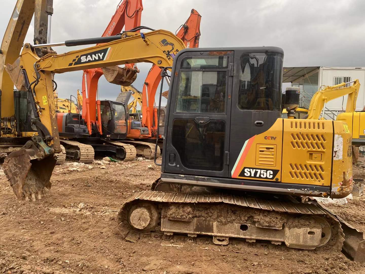 Buy Sany SY75 Used Excavator / 3