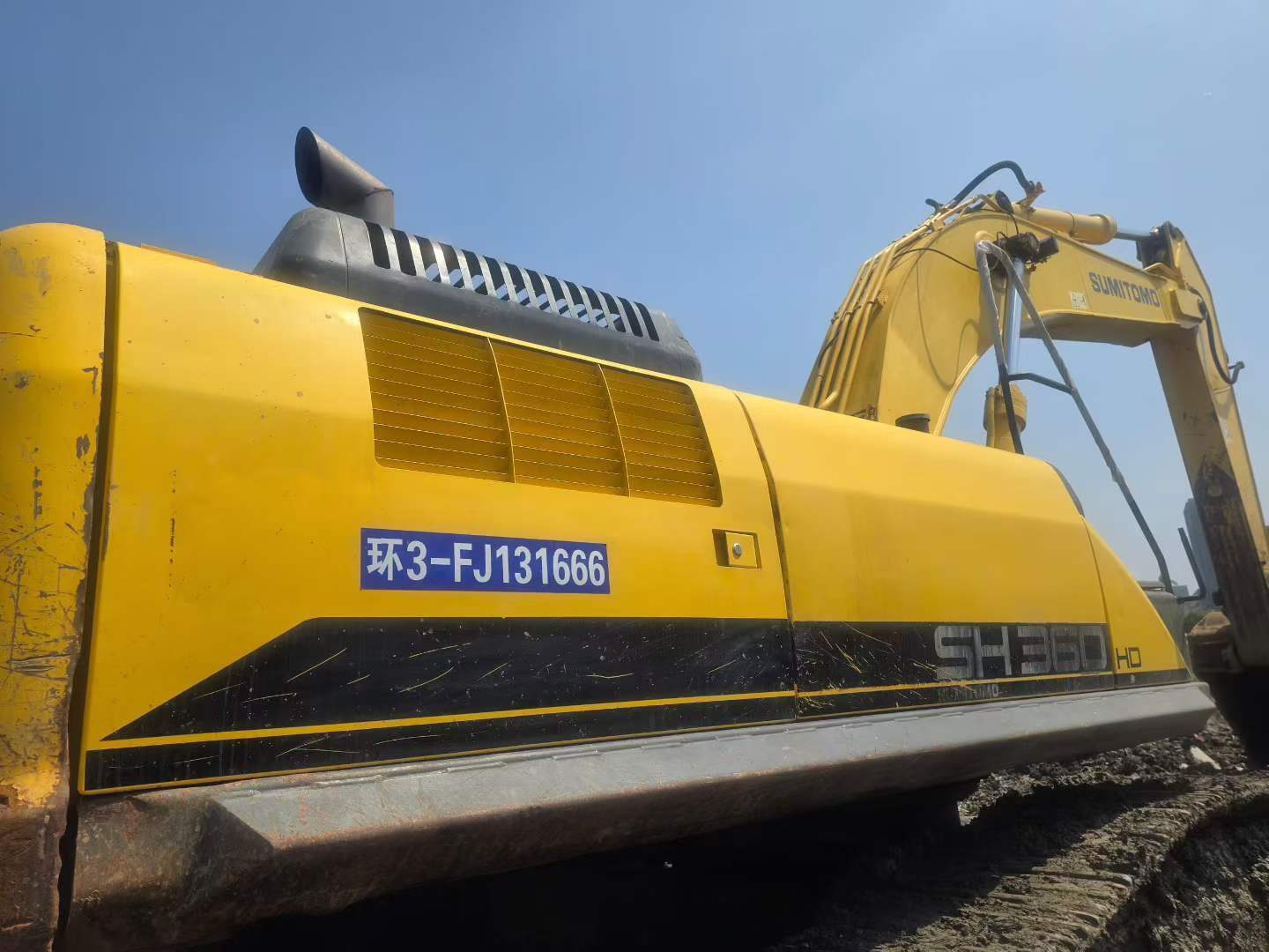 شراء حفارة Sumitomo SH360-5 مستعملة / 9
