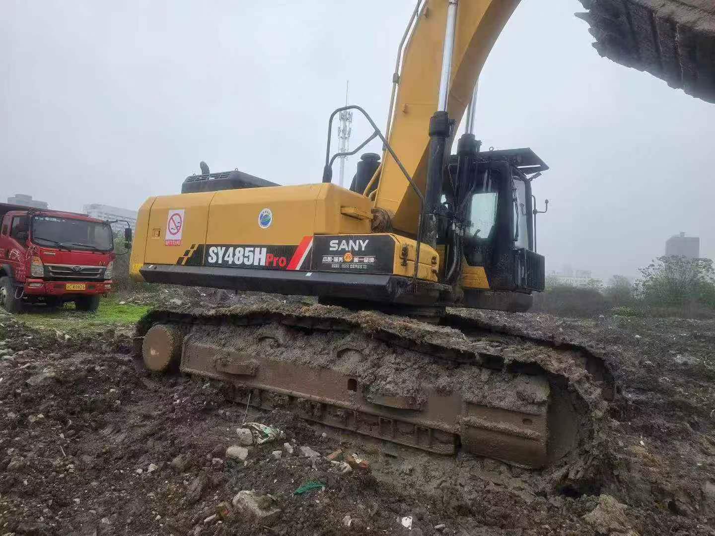 Buy Sany SY485C Used Excavator / 8