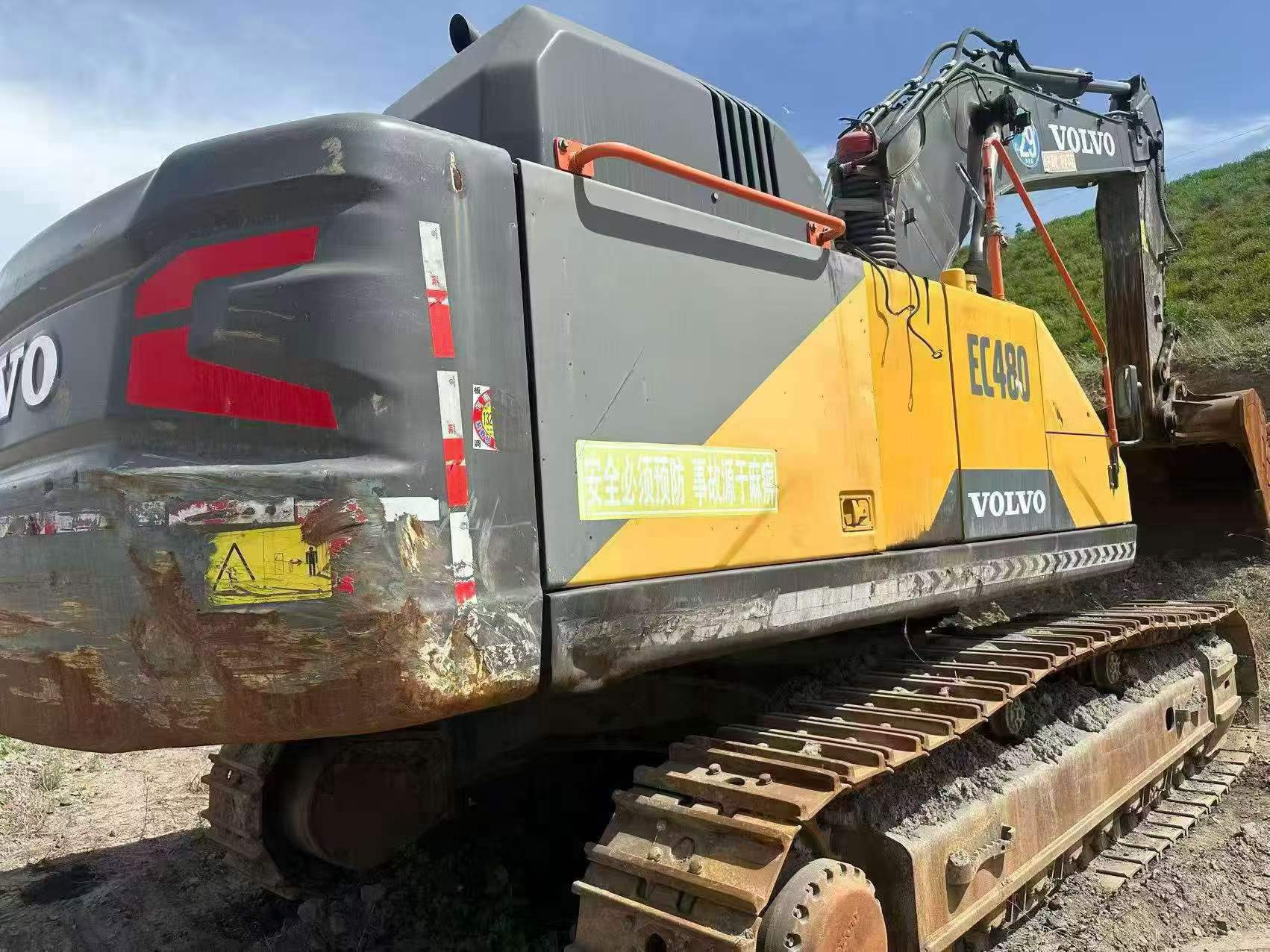 شراء حفارة Volvo EC480D مستعملة / 2