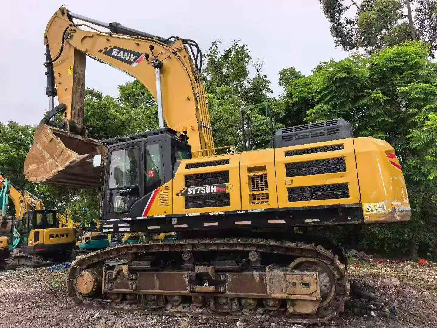 Buy Sany SY750H Used Excavator / 7