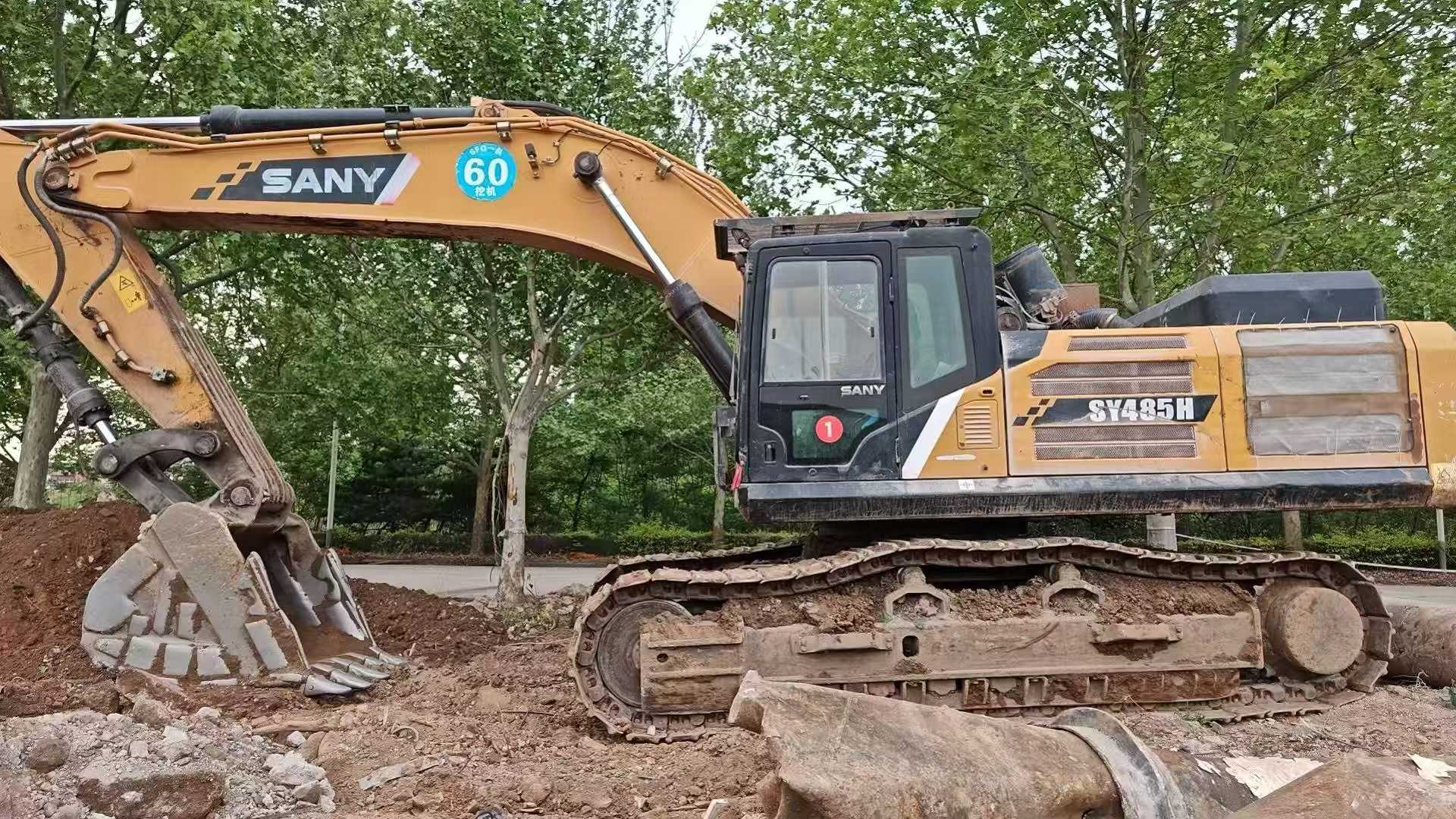 Buy Sany SY485C Used Excavator / 2
