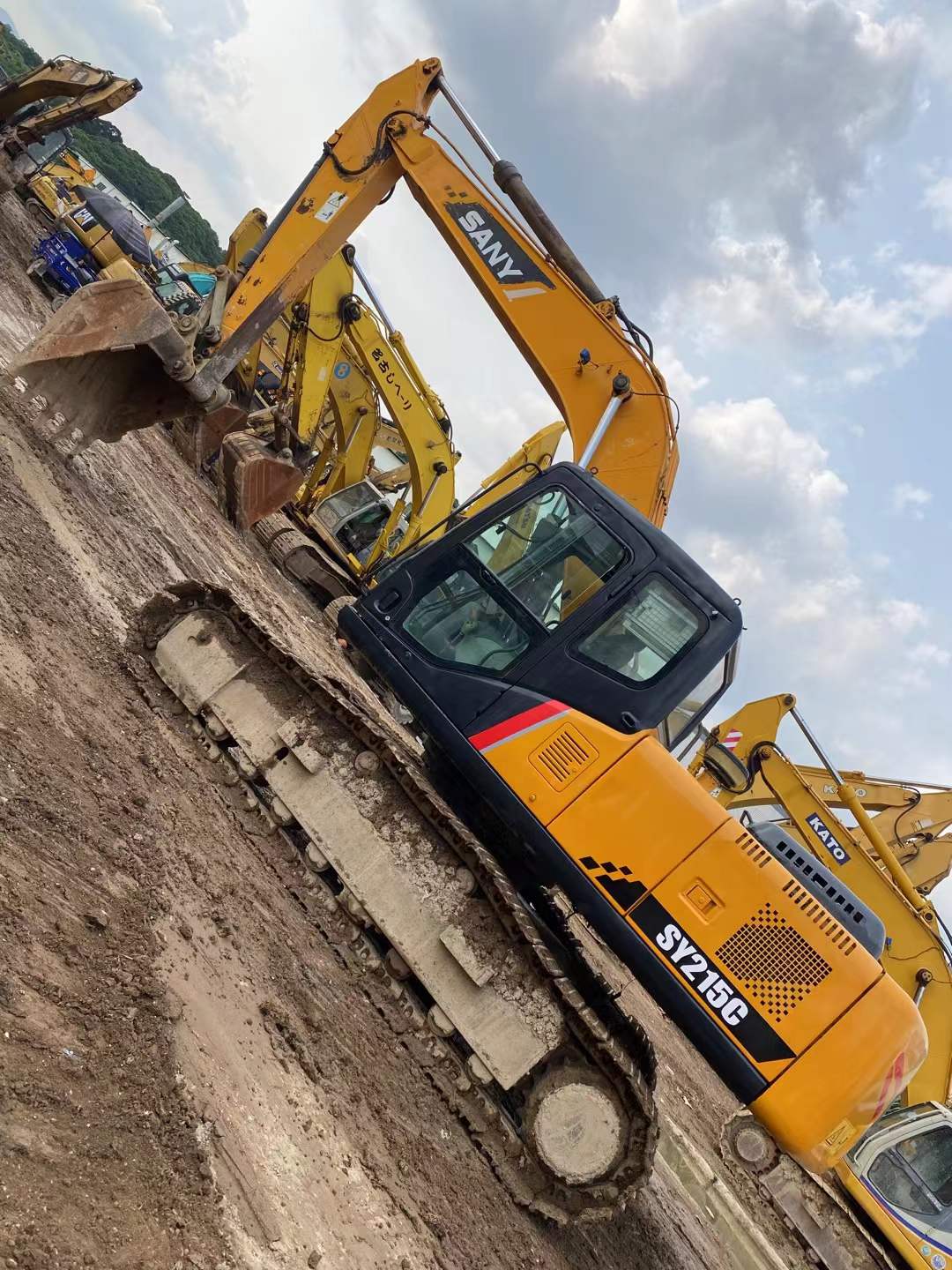 Buy Sany SY215C-8 Used Excavator / 5