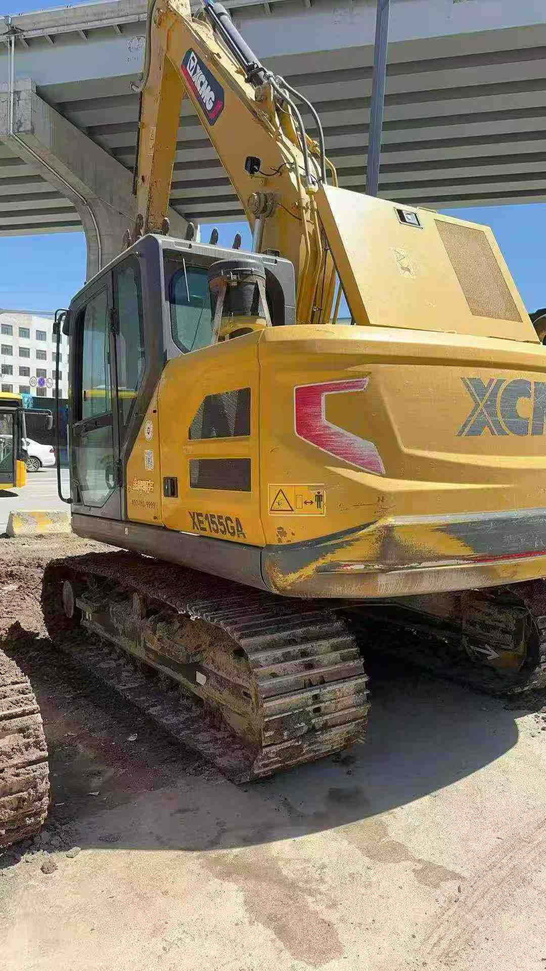 شراء XCMG XE155D مستعمل حفارة