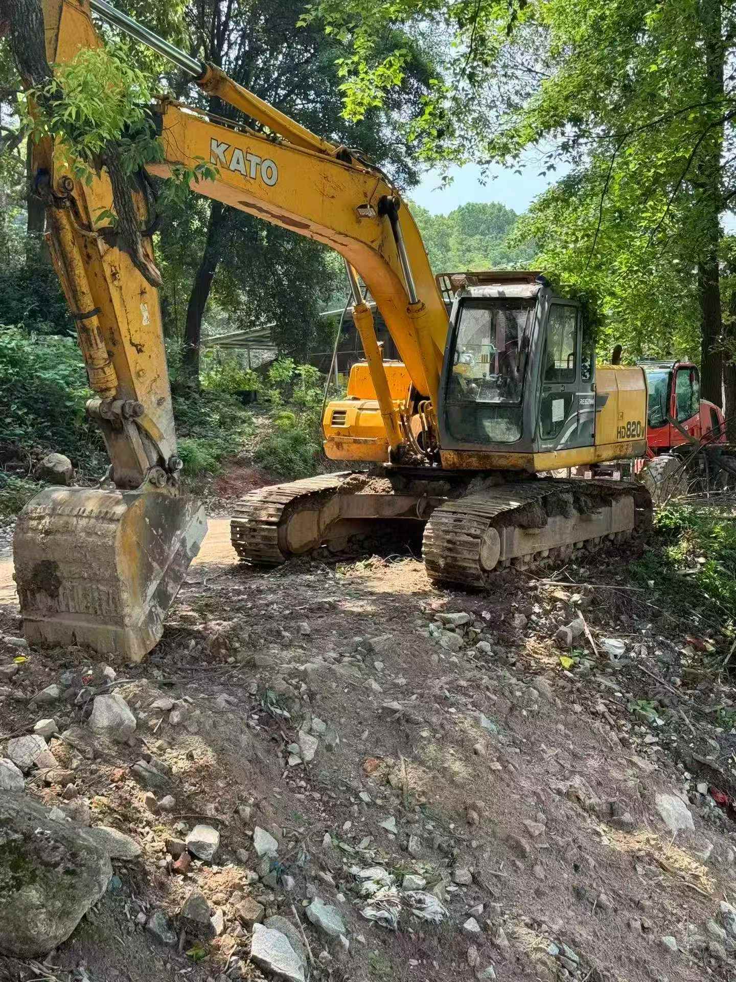 Buy Kato HD820V Used Excavator / 3