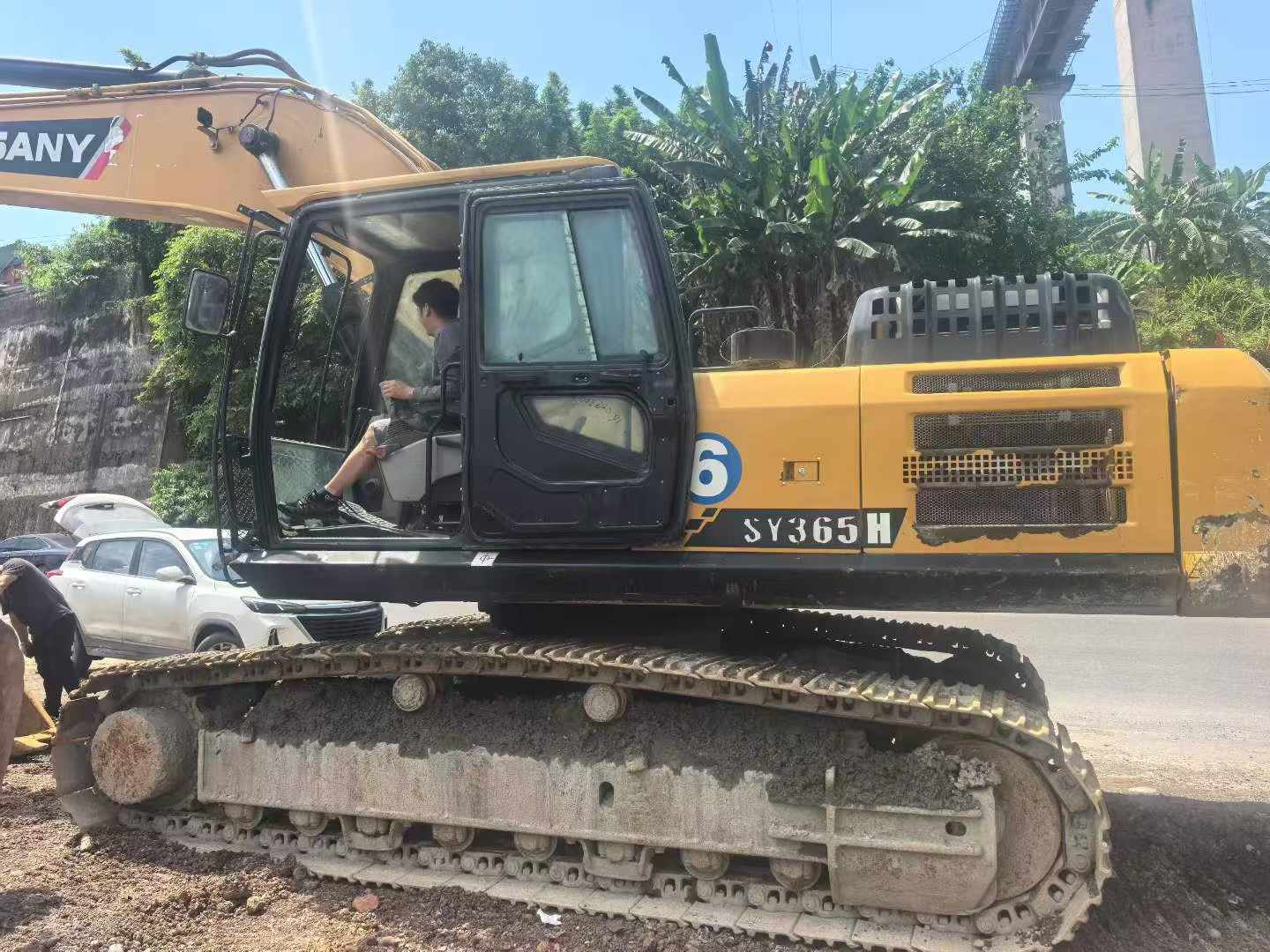 Buy Sany SY305C Used Excavator / 4