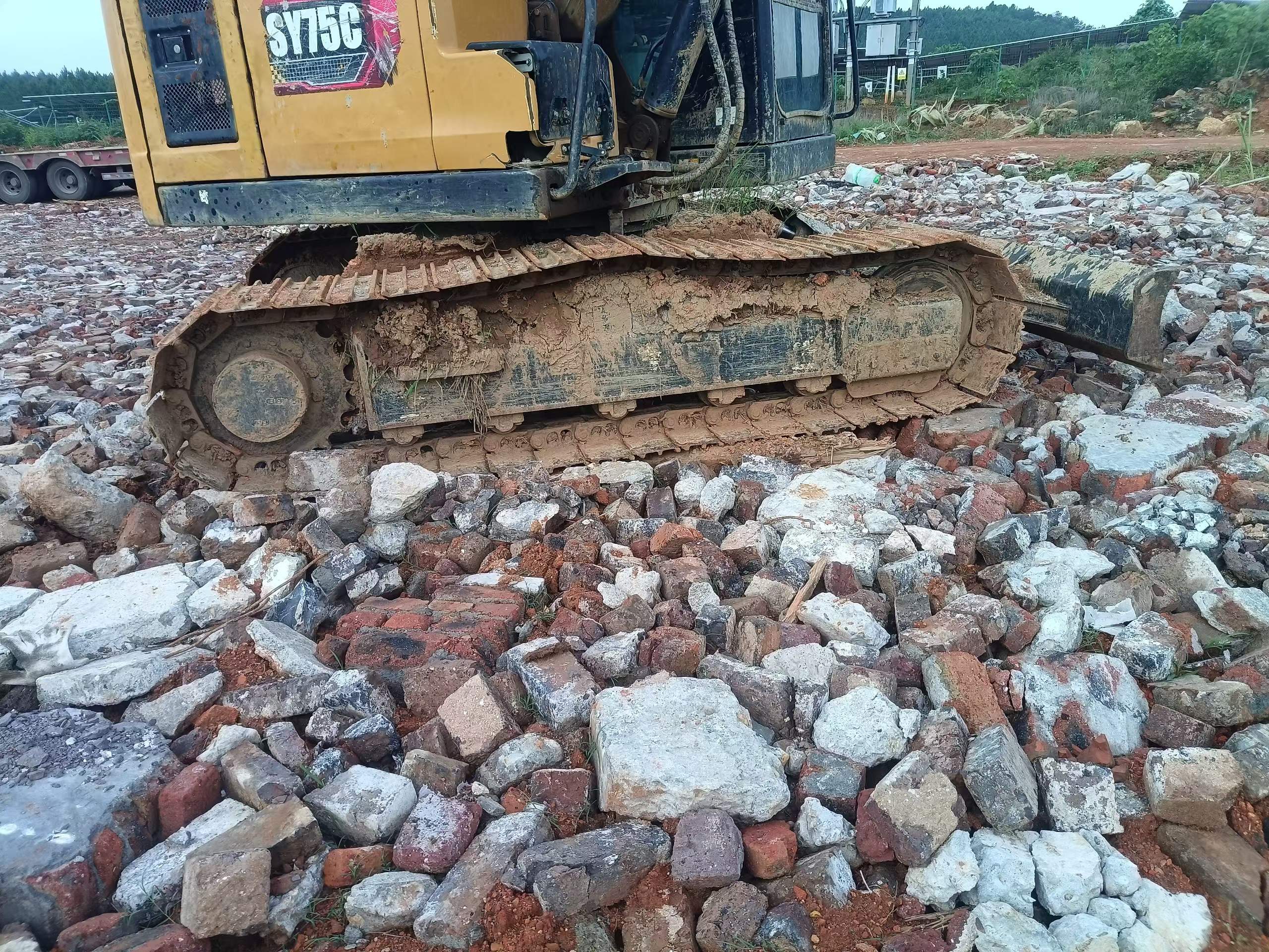Buy Sany SY75 Used Excavator / 2