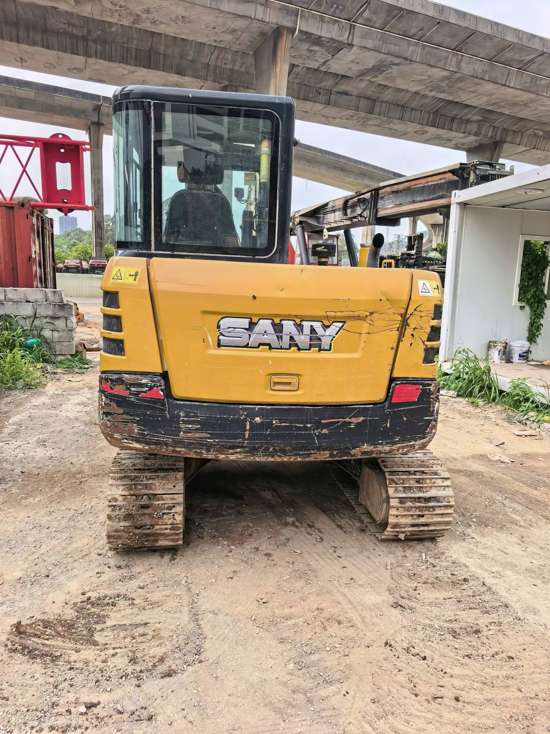 Acheter Sany SY55 D'occasion Pelle