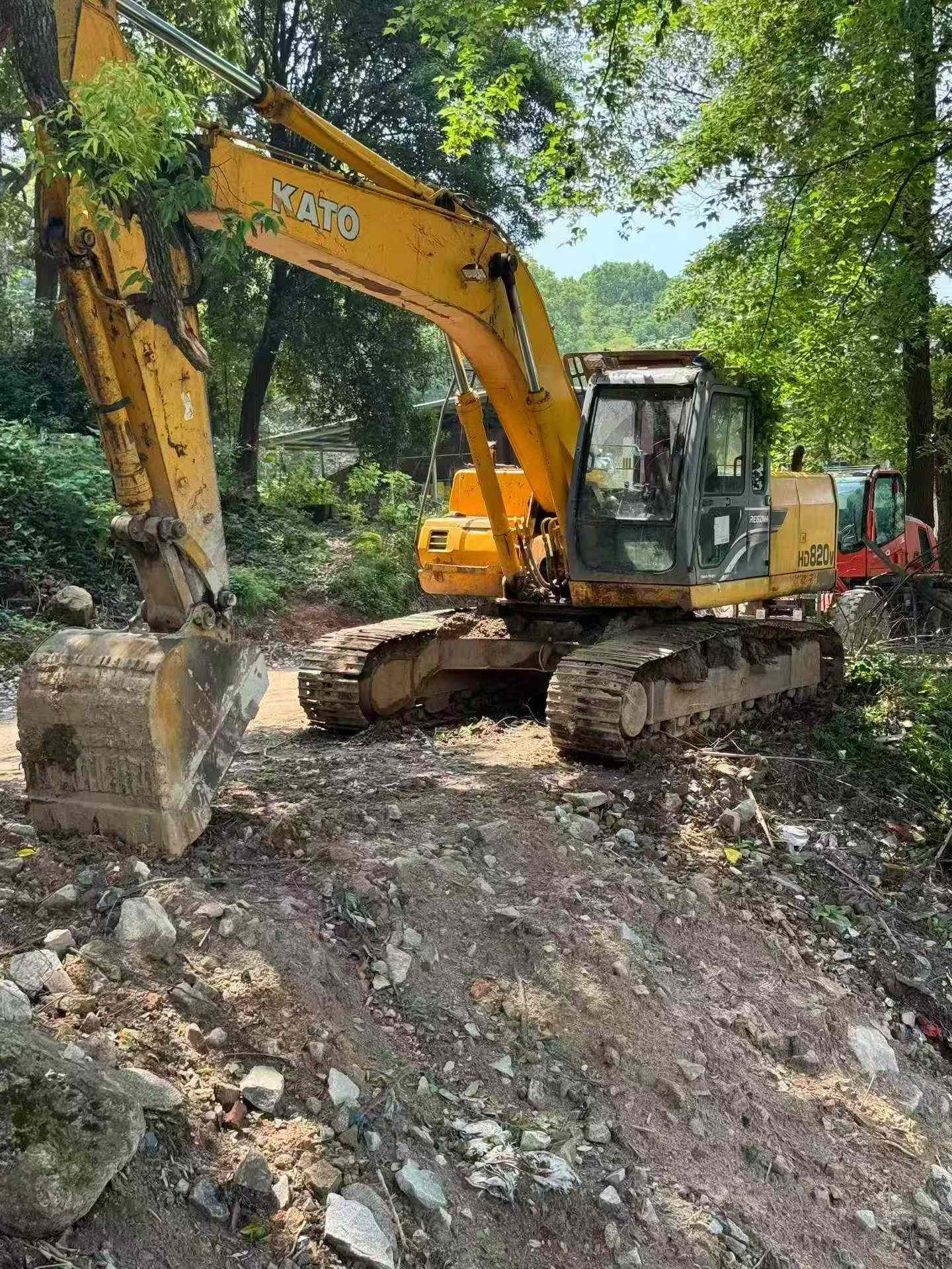 Buy Kato HD820V Used Excavator / 3