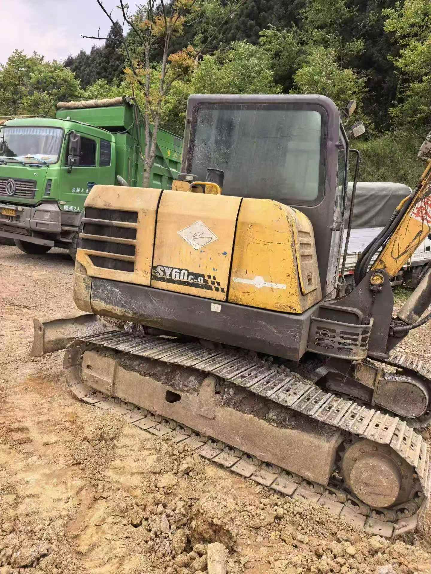 Buy Sany SY60 Used Excavator / 4