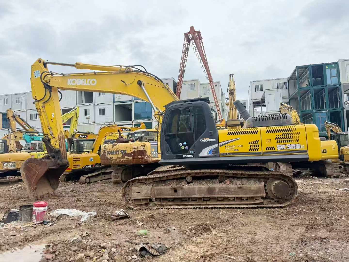 Acheter Kobelco SK350-8 D'occasion Pelle