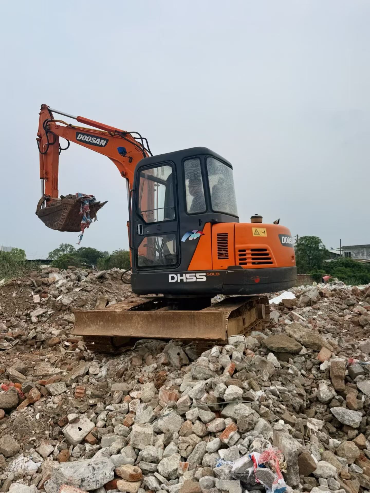 شراء Doosan DH55 مستعمل حفارة