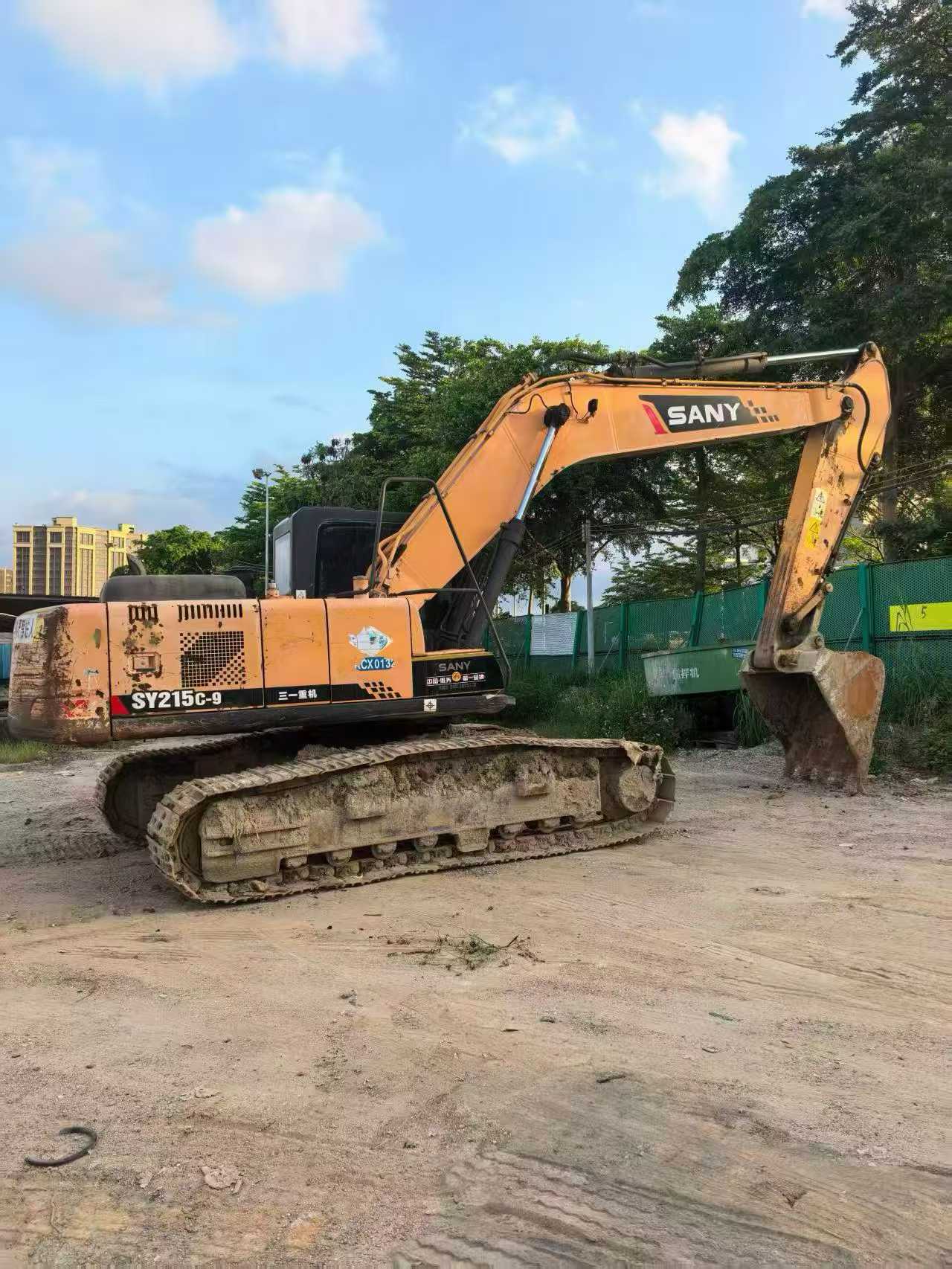 Acheter Sany SY215C-8 D'occasion Pelle