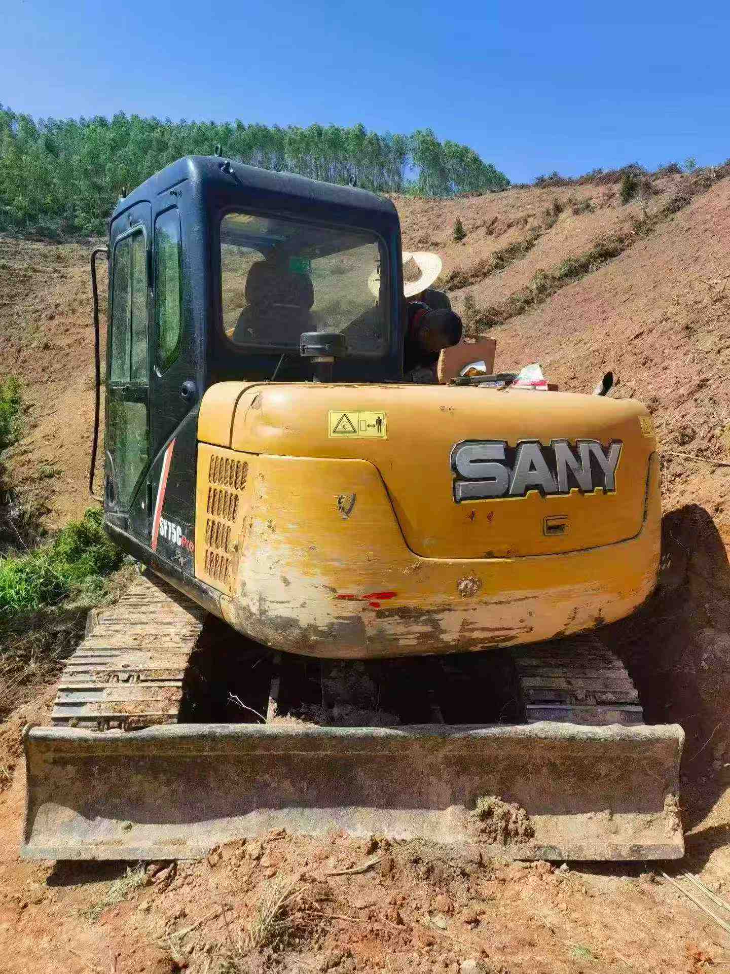 شراء Sany SY75C-8 مستعمل حفارة