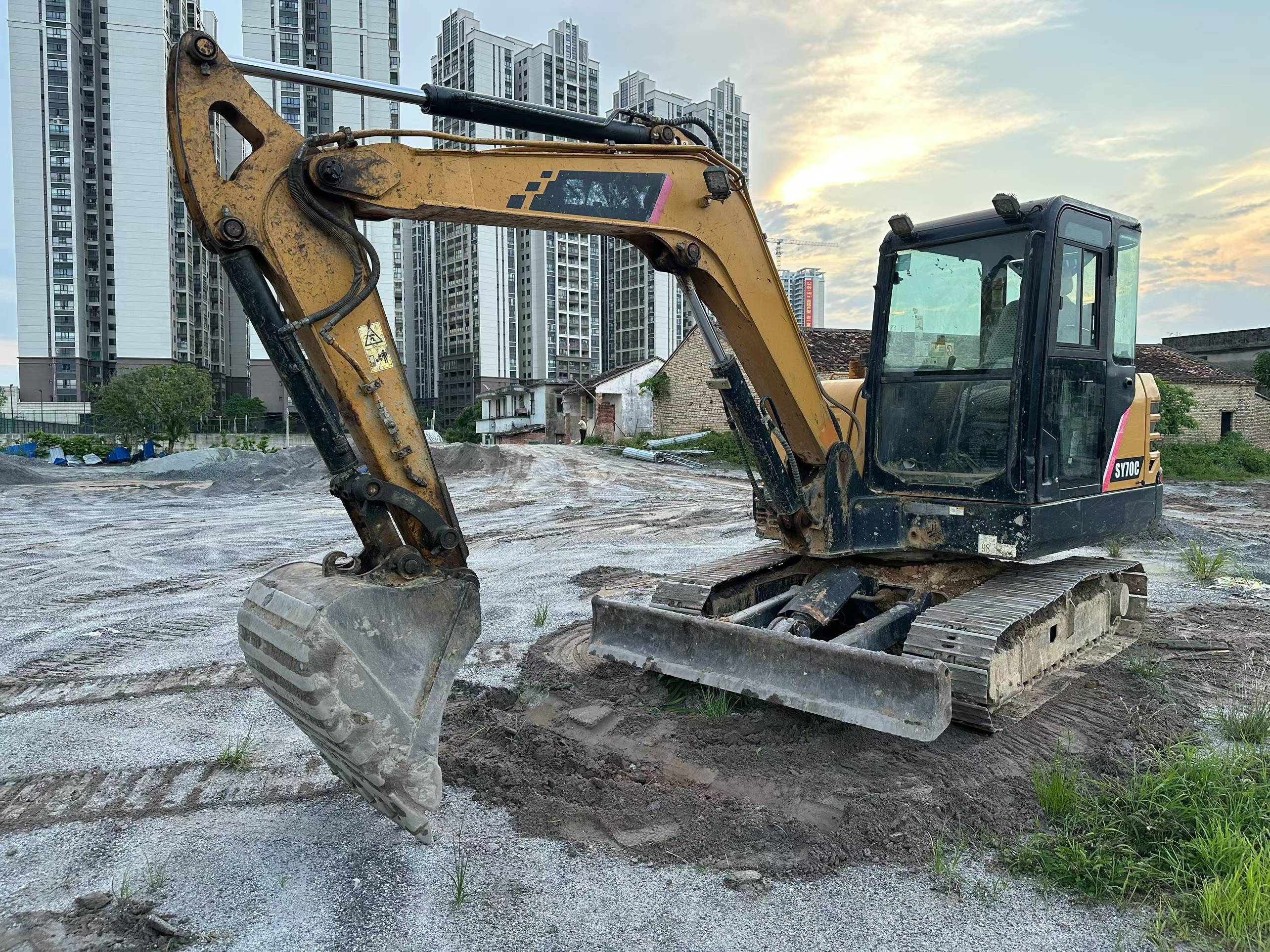 Buy Sany SY55 Used Excavator / 2