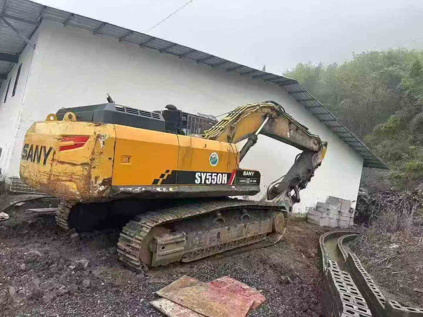 Buy Sany SY485C Used Excavator / 7