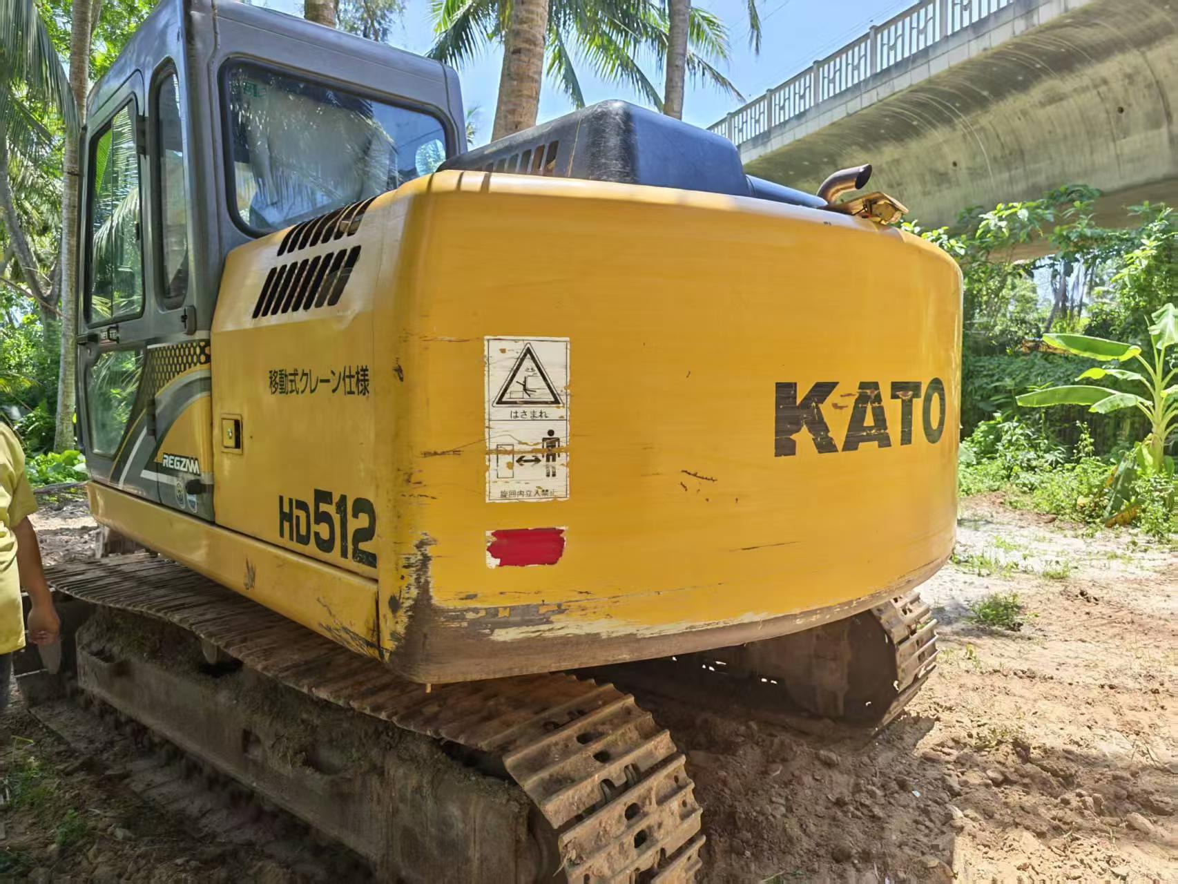 Buy Kato HD512-6 Used Excavator / 5