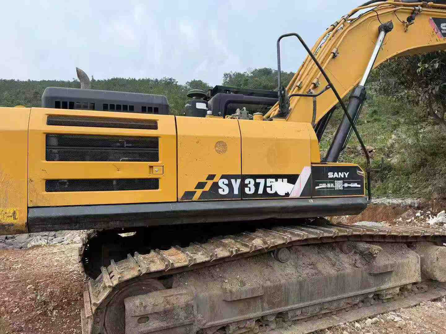 Buy Sany SY375H Used Excavator / 3