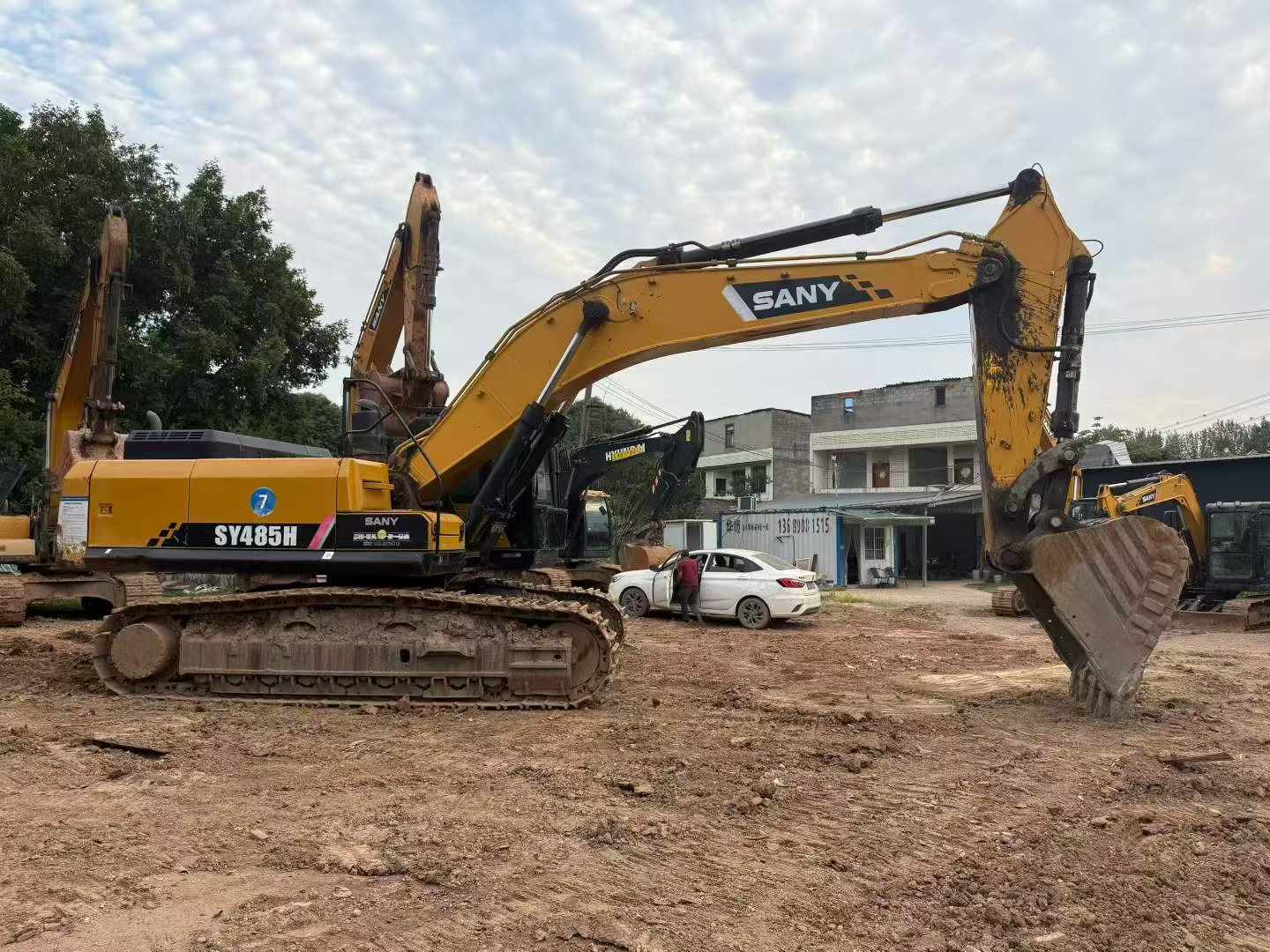 Buy Sany SY485C Used Excavator / 3