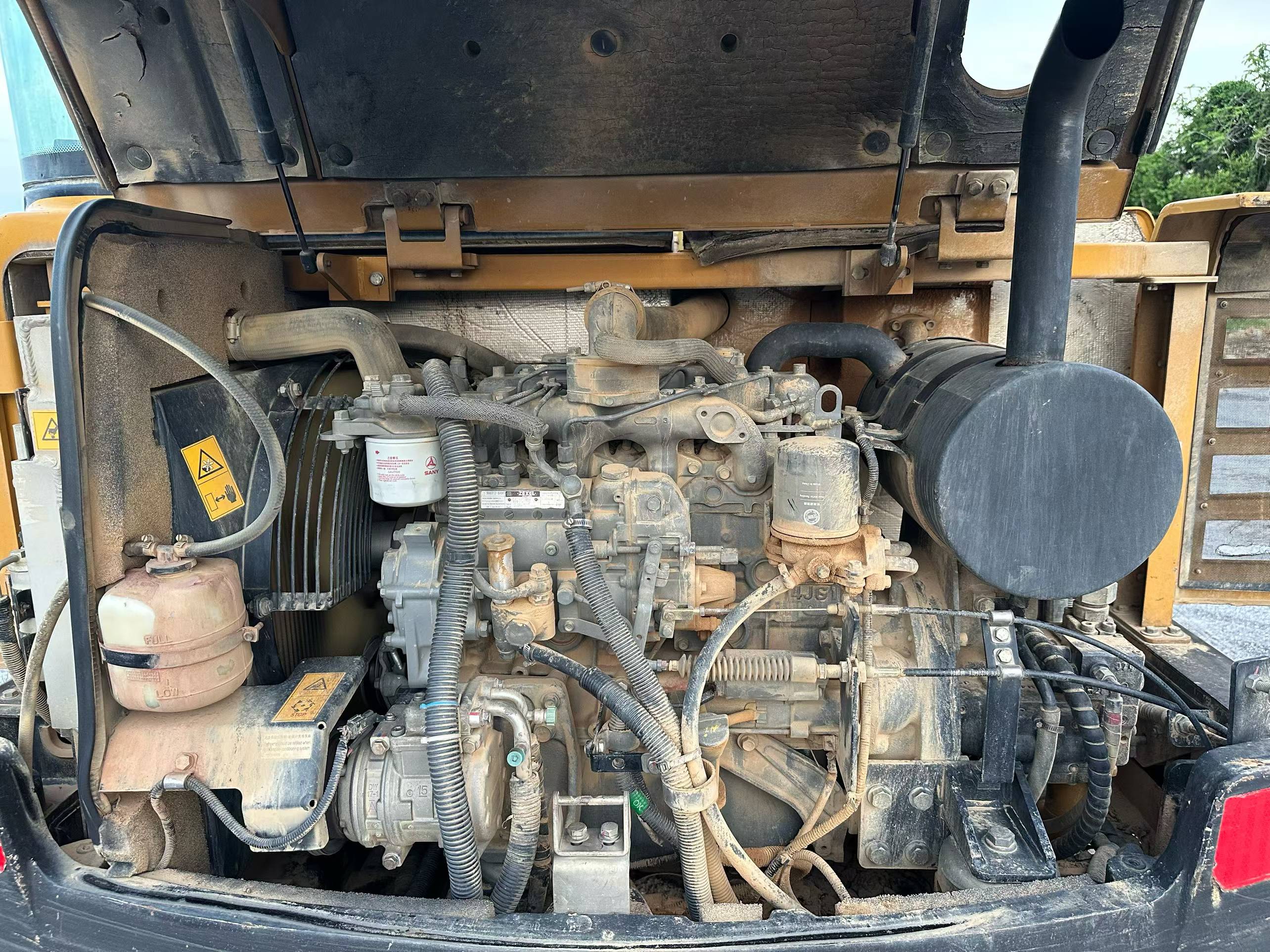 Buy Sany SY55 Used Excavator / 4