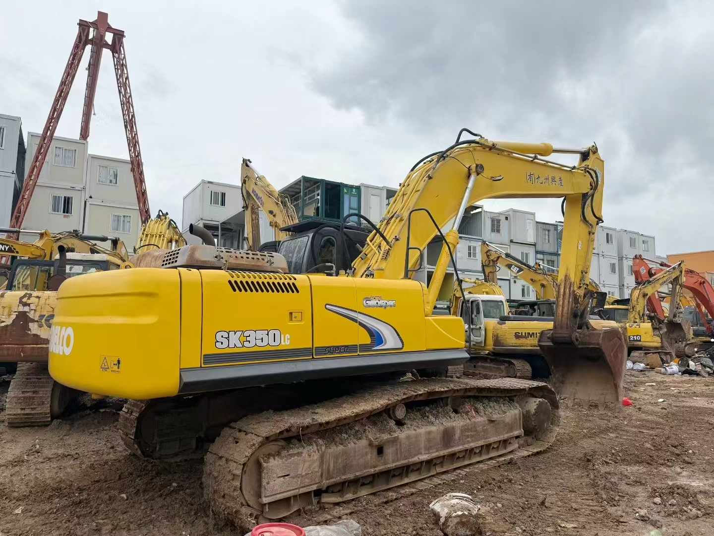 Buy Kobelco SK350-8 Used Excavator / 3