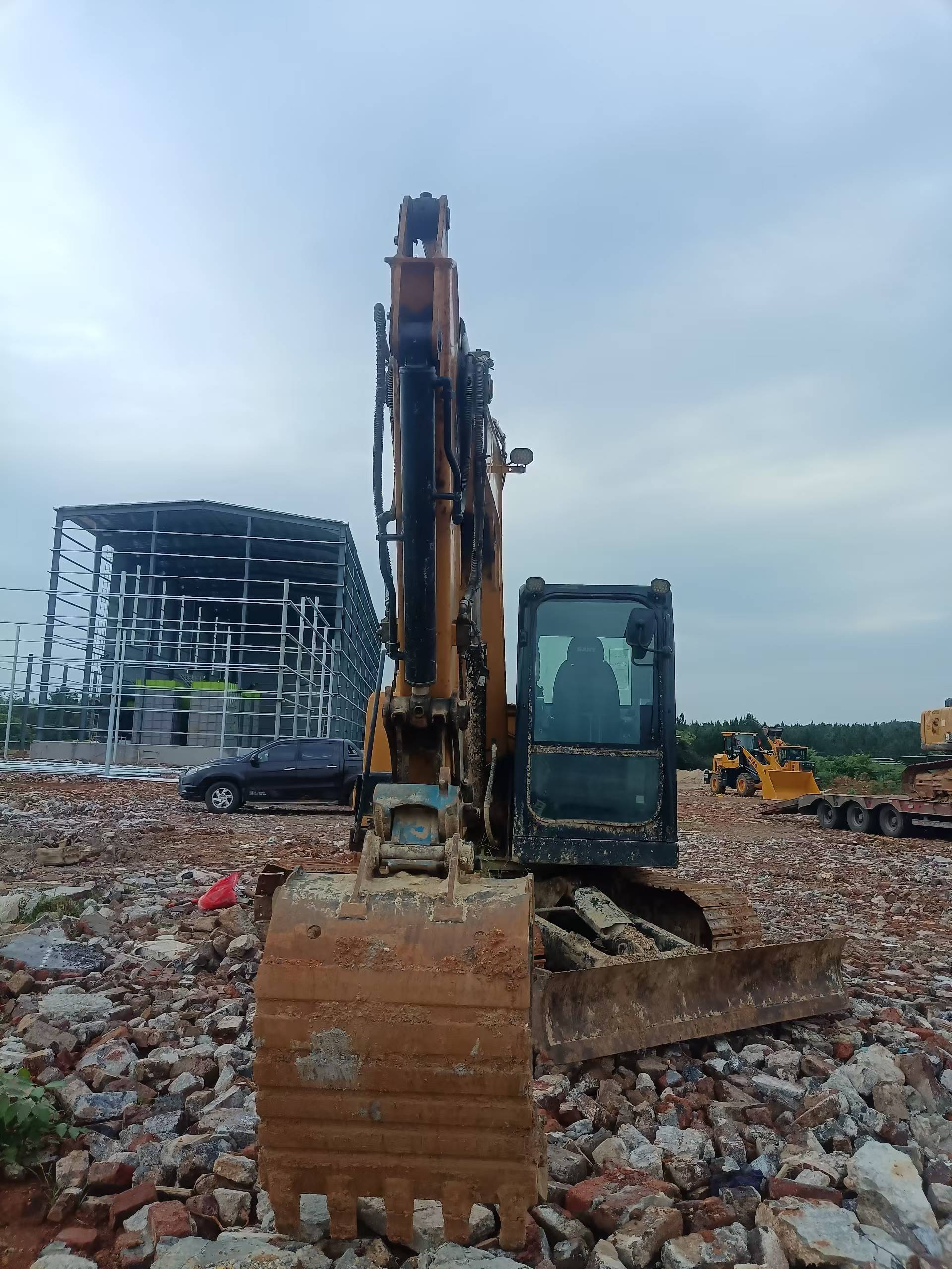 Buy Sany SY75 Used Excavator / 4