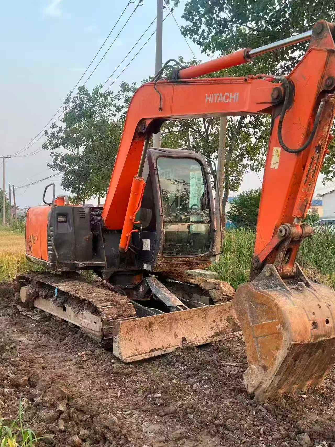 Buy Hitachi ZX70-5G Used Excavator / 2