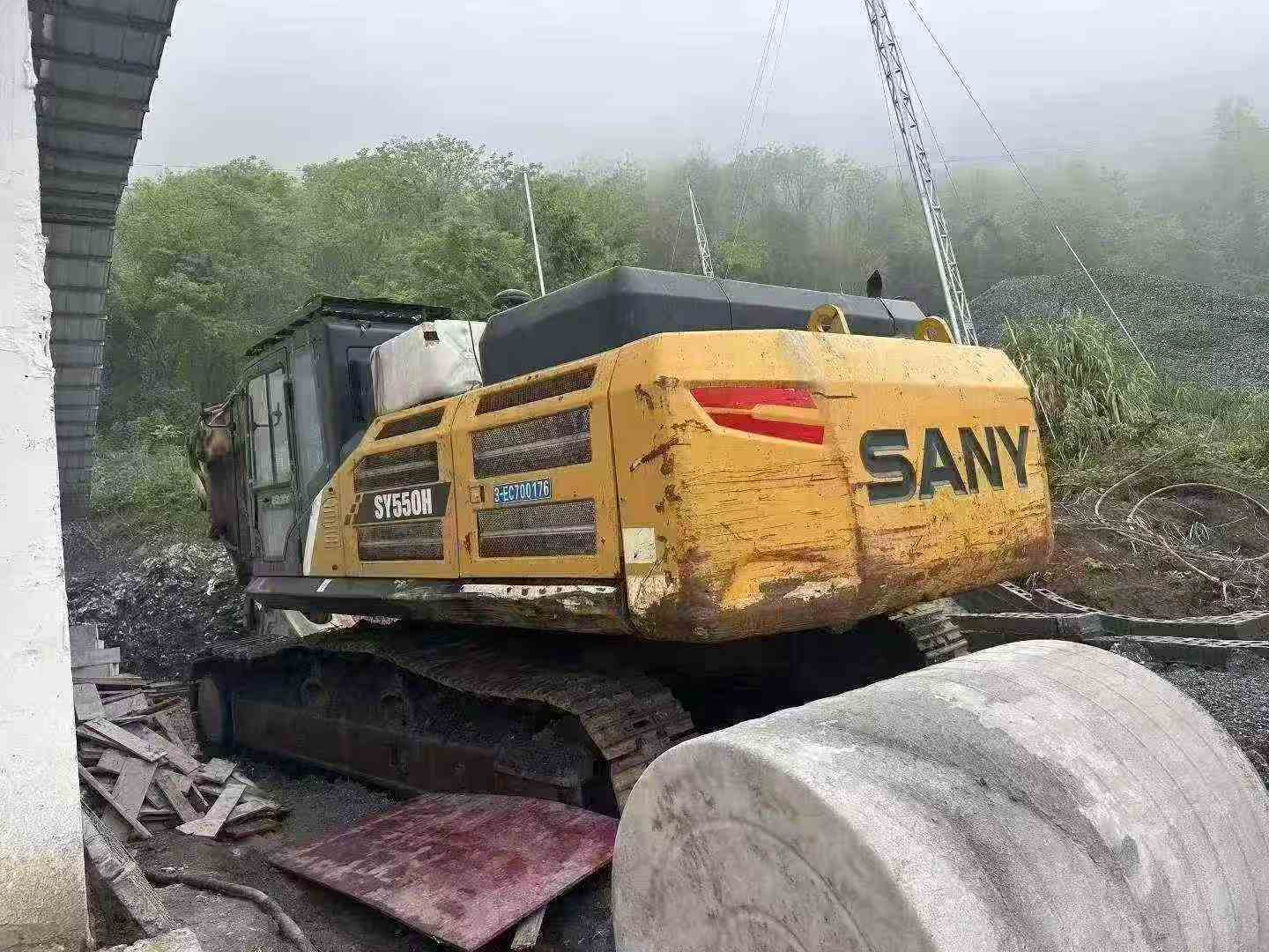 Buy Sany SY485C Used Excavator / 5
