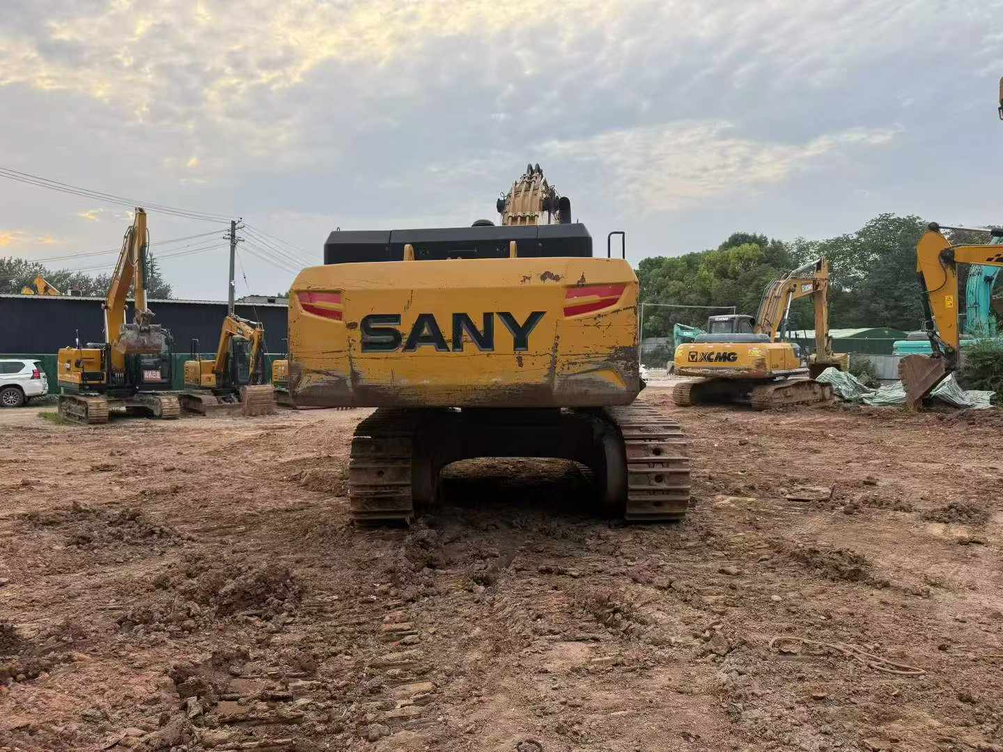 Buy Sany SY485C Used Excavator / 4