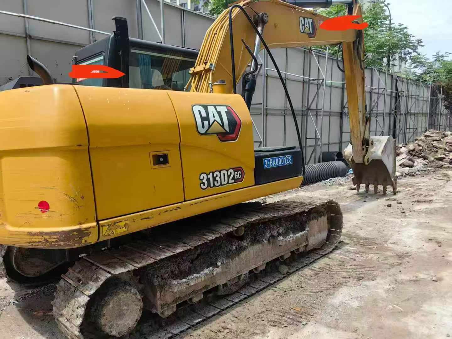 Buy Caterpillar 313D Used Excavator / 5