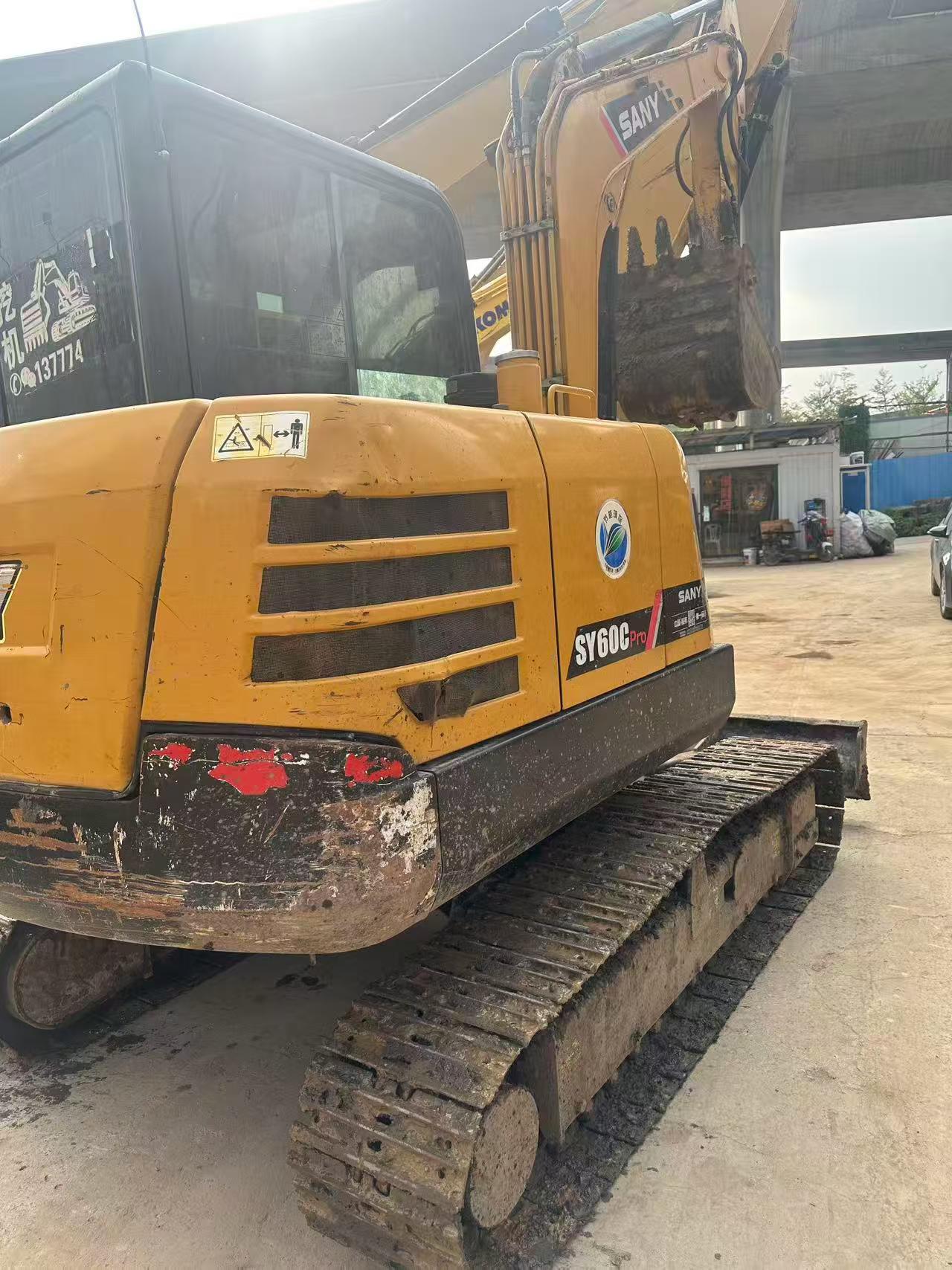Buy Sany SY60 Used Excavator / 3