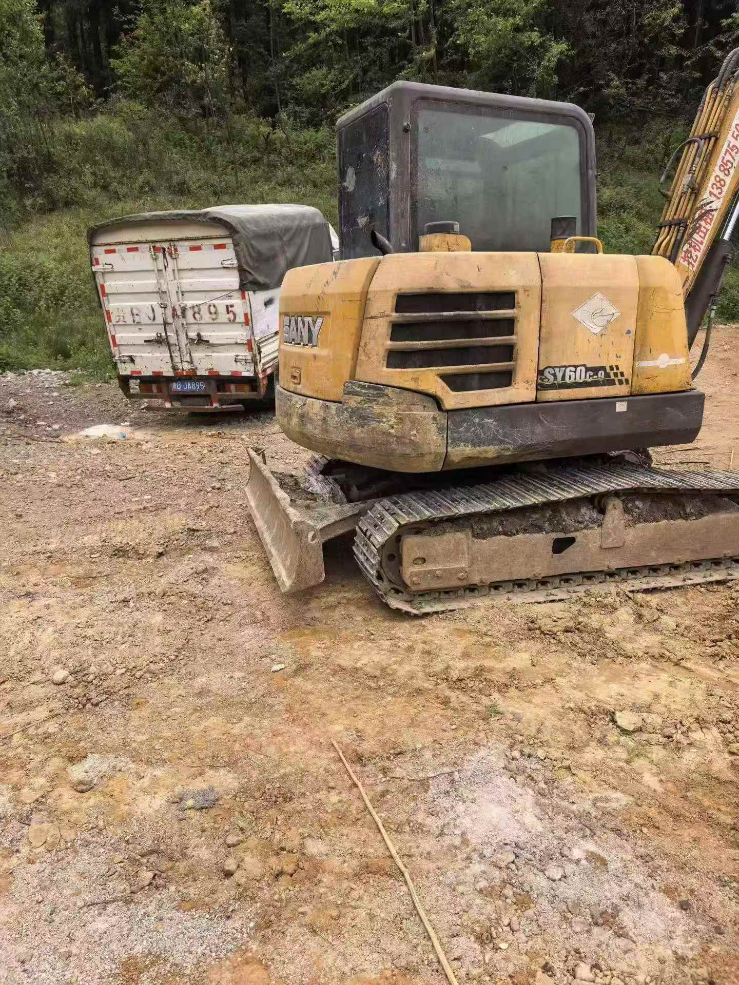 Buy Sany SY60 Used Excavator / 3