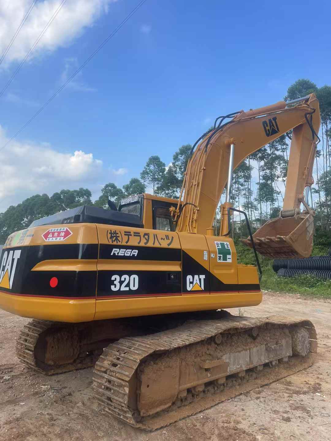 Acheter Pelle Caterpillar 320A d'occasion / 3