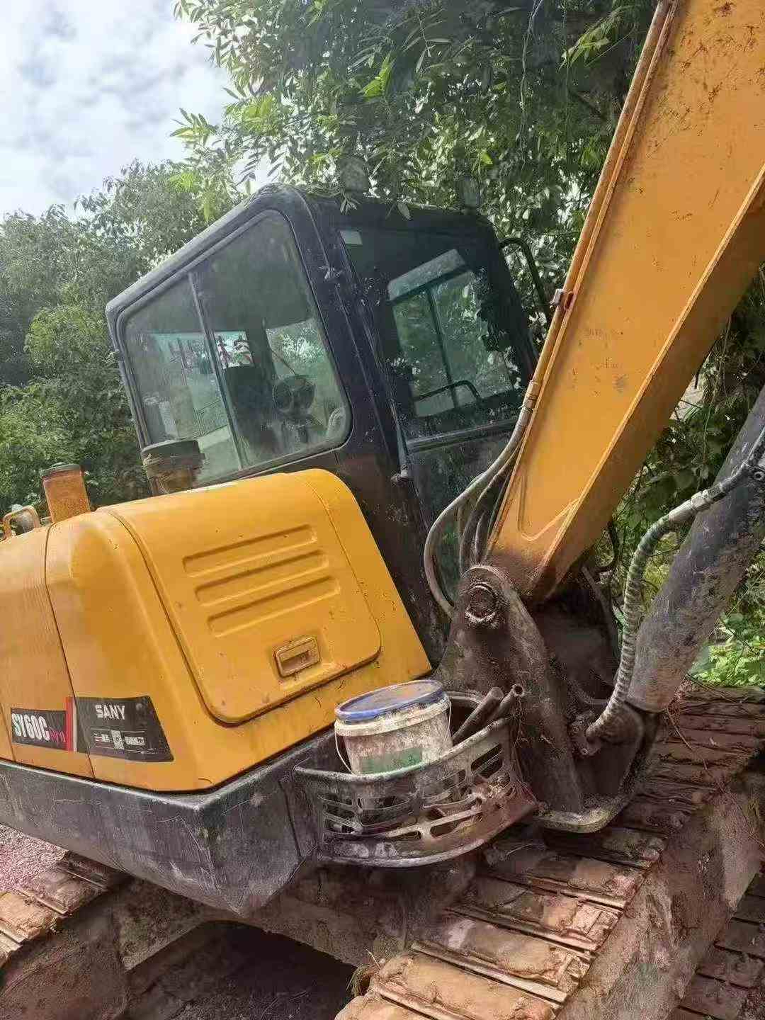 Buy Sany SY55 Used Excavator / 2