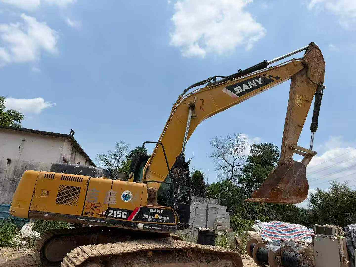 شراء Sany SY205C مستعمل حفارة