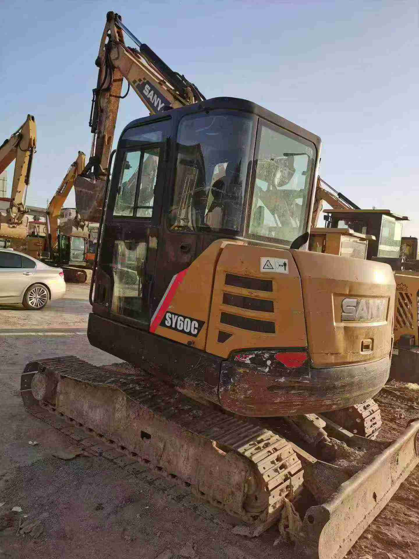 Buy Sany SY60 Used Excavator / 2