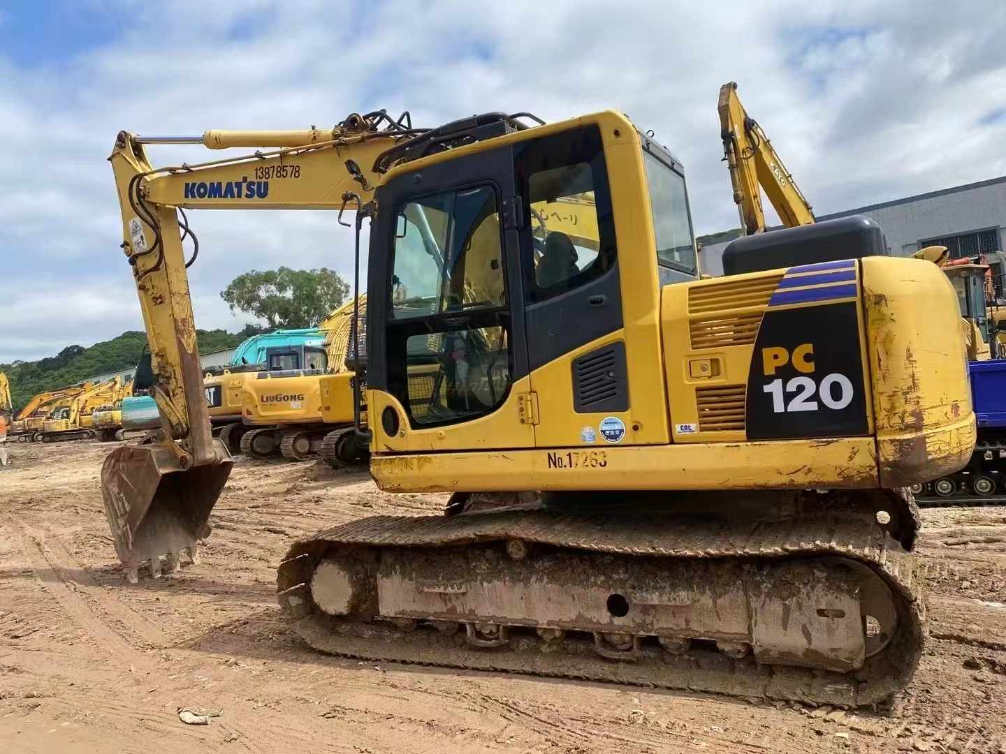 Acheter Komatsu PC120-8 D'occasion Pelle Acheter Komatsu PC120-8 D'occasion Pelle