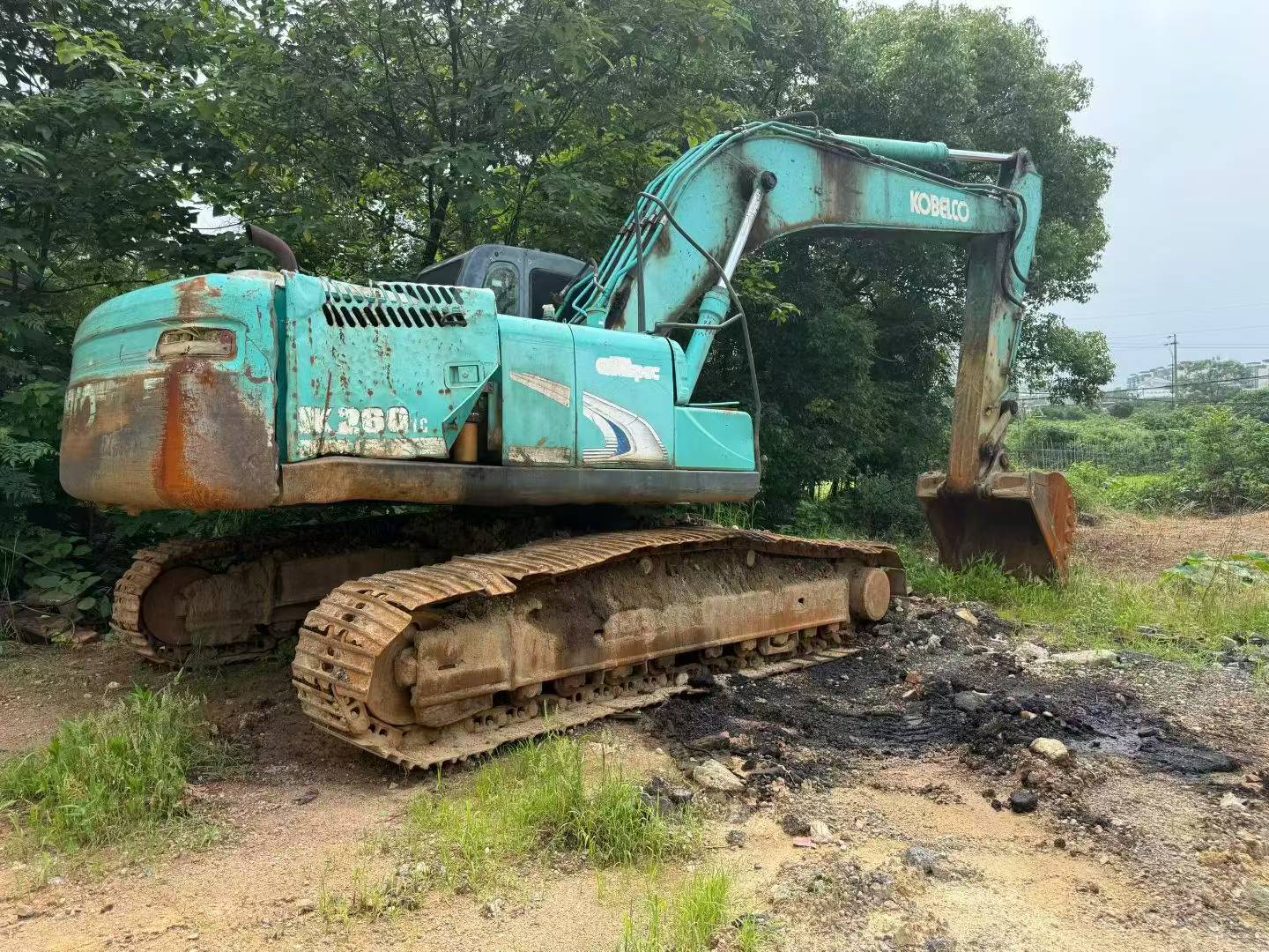 Buy Kobelco SK260 Used Excavator / 9