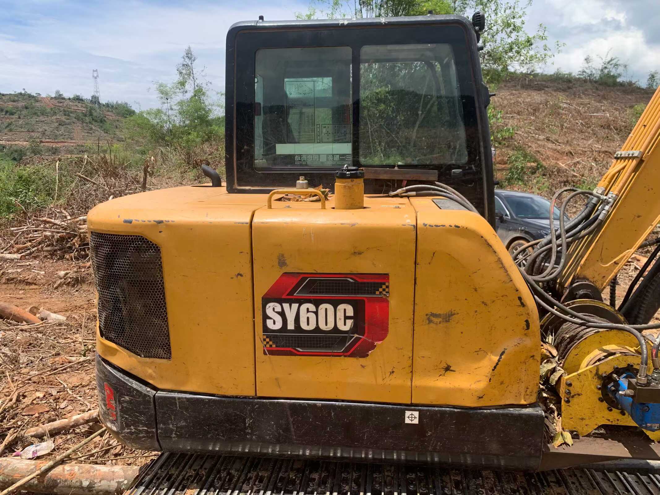 Buy Sany SY60 Used Excavator / 2
