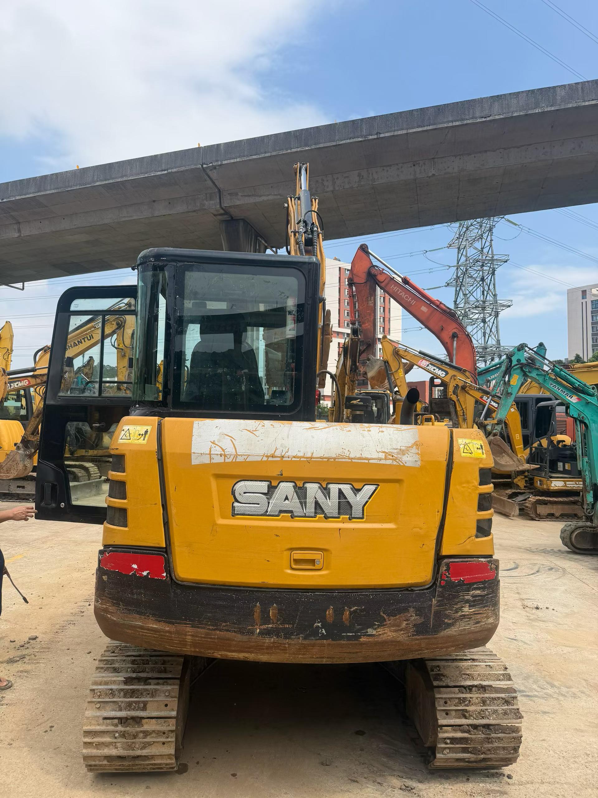 Buy Sany SY55 Used Excavator / 5