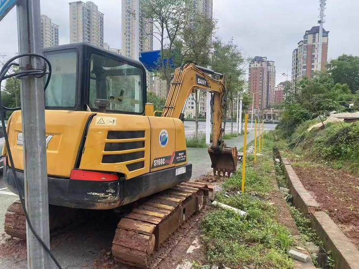 Buy Sany SY55 Used Excavator / 1
