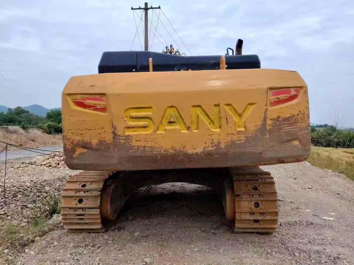 Buy Sany SY375H Used Excavator / 3
