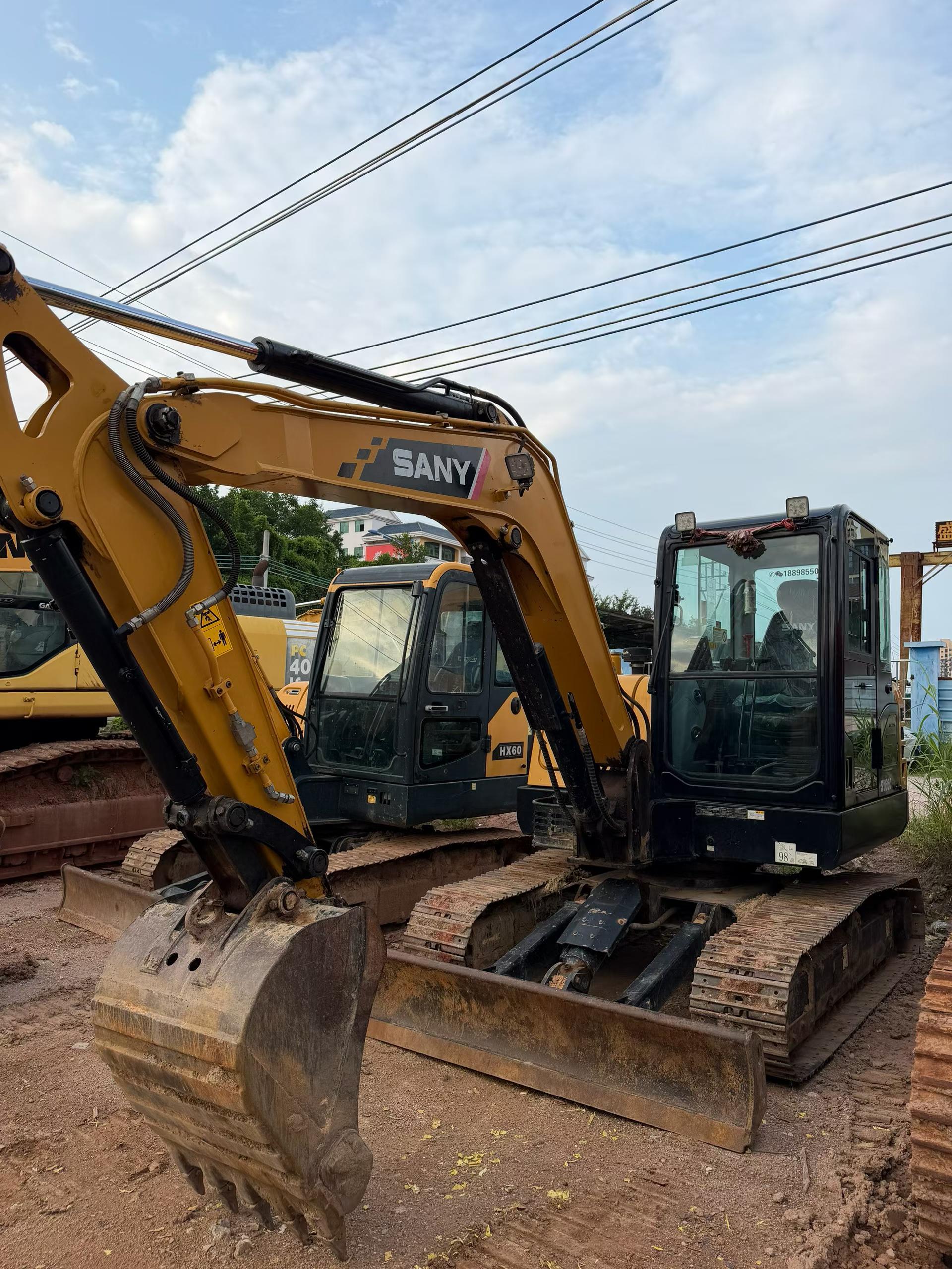 Buy Sany SY60 Used Excavator / 1