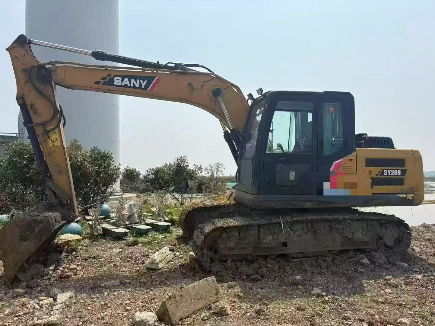 Buy Sany SY155C Used Excavator / 4