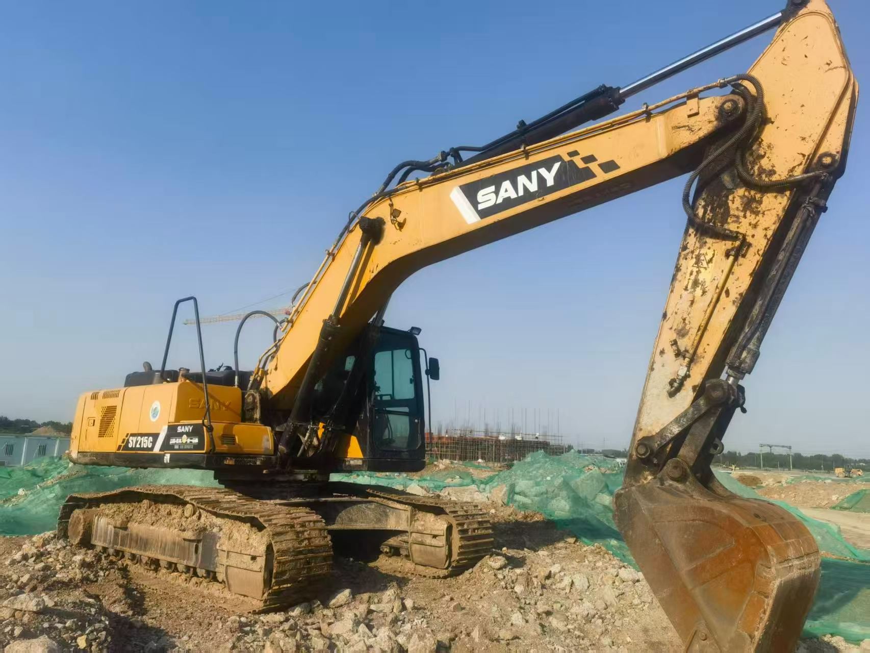Buy Sany SY215C-8 Used Excavator / 2